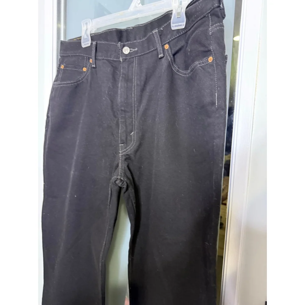 Men's Levi's Relaxed Jeans Waist 40 Black